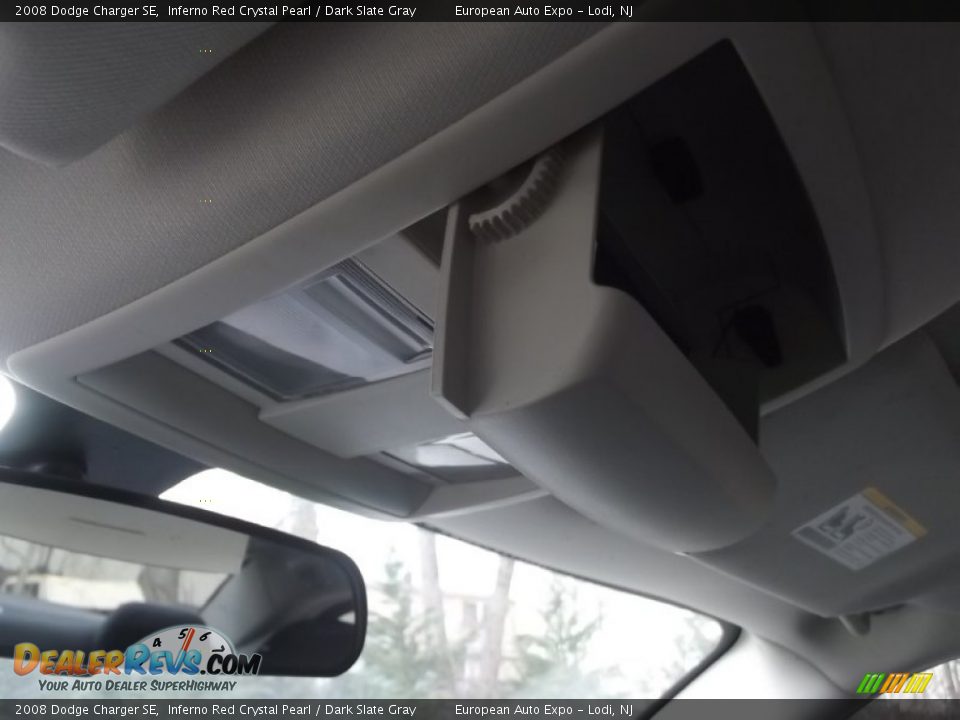 2008 Dodge Charger SE Inferno Red Crystal Pearl / Dark Slate Gray Photo #31