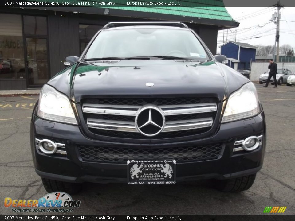 2007 Mercedes-Benz GL 450 Capri Blue Metallic / Ash Grey Photo #7