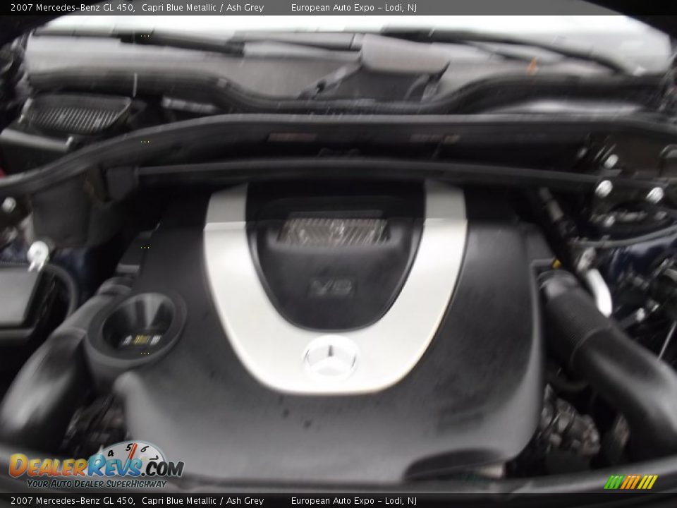 2007 Mercedes-Benz GL 450 Capri Blue Metallic / Ash Grey Photo #13