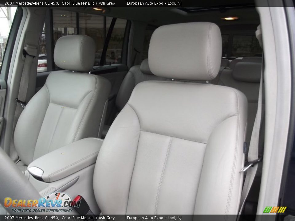 2007 Mercedes-Benz GL 450 Capri Blue Metallic / Ash Grey Photo #15