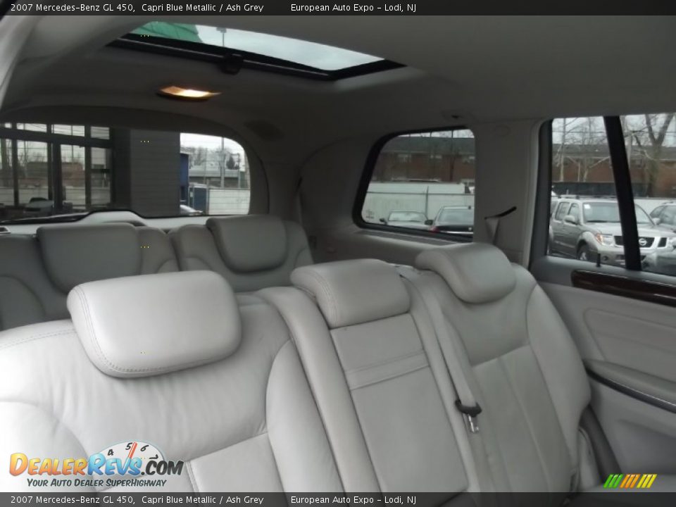 2007 Mercedes-Benz GL 450 Capri Blue Metallic / Ash Grey Photo #20