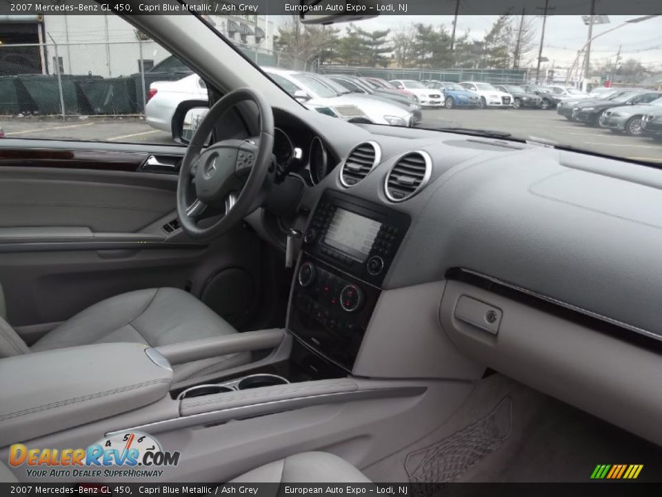 2007 Mercedes-Benz GL 450 Capri Blue Metallic / Ash Grey Photo #21