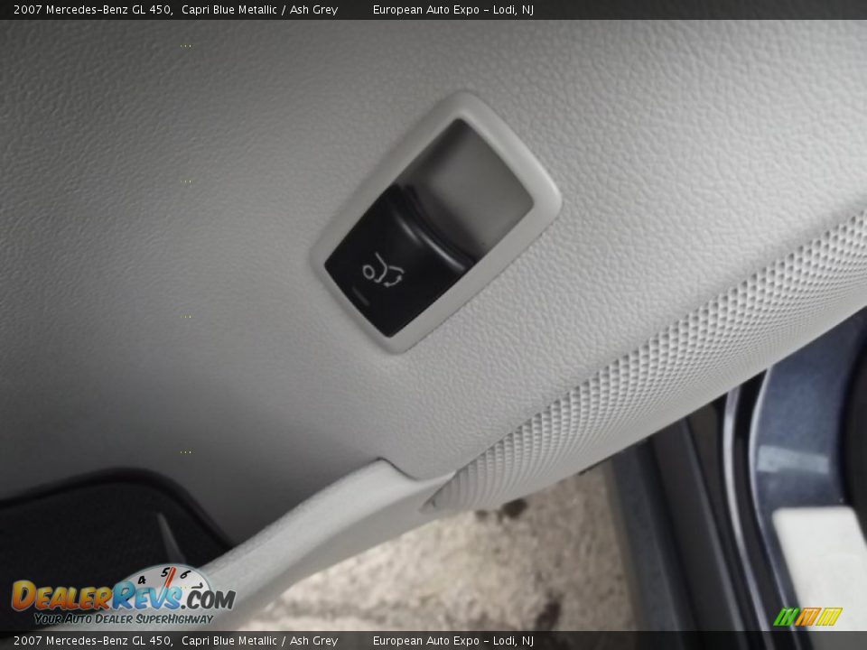 2007 Mercedes-Benz GL 450 Capri Blue Metallic / Ash Grey Photo #25