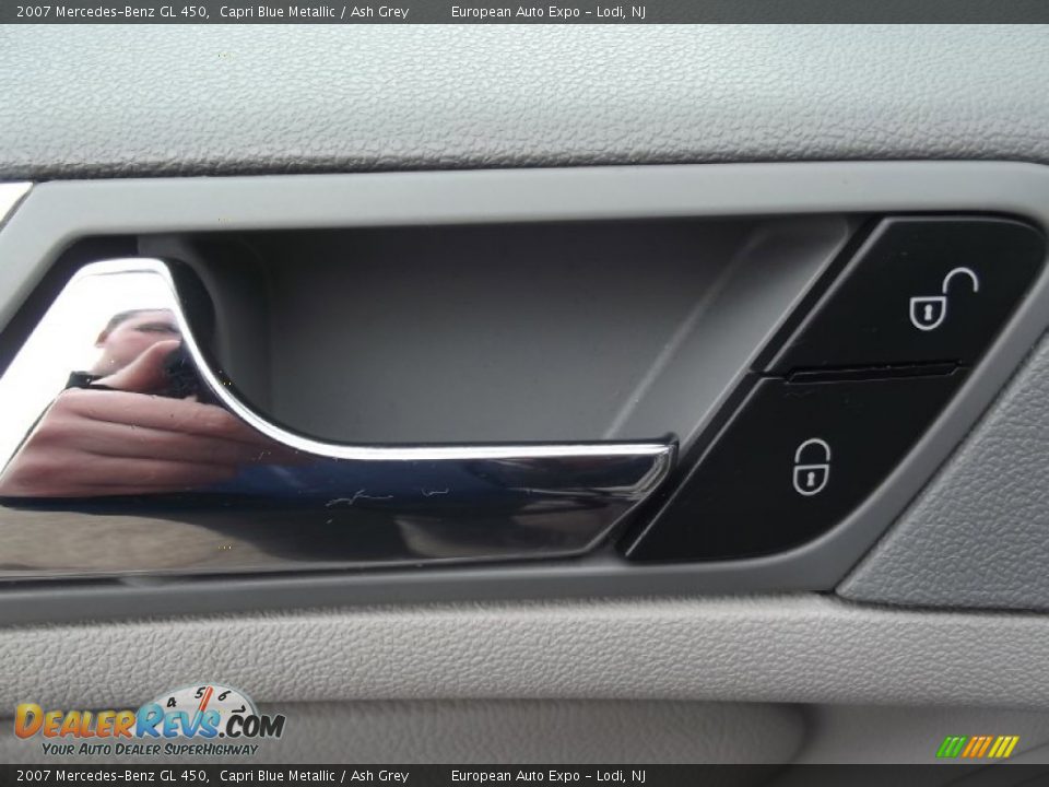 2007 Mercedes-Benz GL 450 Capri Blue Metallic / Ash Grey Photo #26