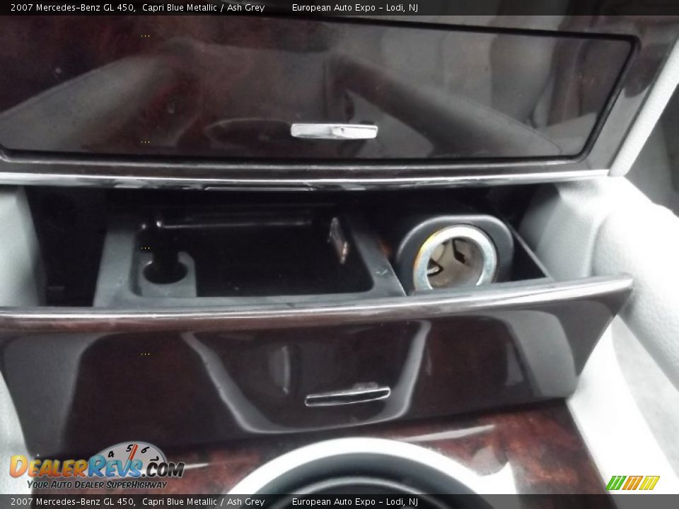 2007 Mercedes-Benz GL 450 Capri Blue Metallic / Ash Grey Photo #28