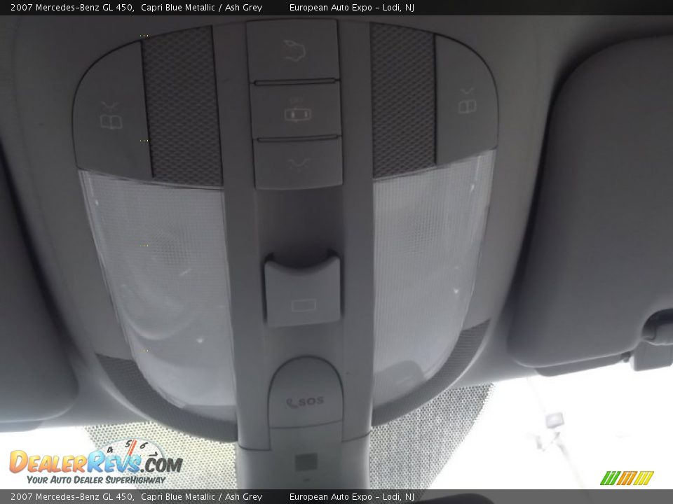 2007 Mercedes-Benz GL 450 Capri Blue Metallic / Ash Grey Photo #31