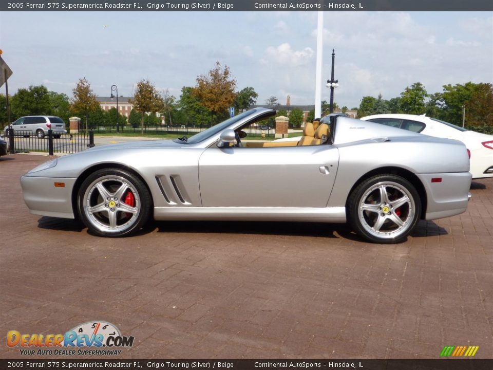 Grigio Touring (Silver) 2005 Ferrari 575 Superamerica Roadster F1 Photo #4