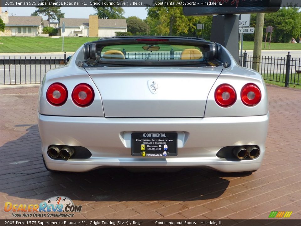 Grigio Touring (Silver) 2005 Ferrari 575 Superamerica Roadster F1 Photo #5
