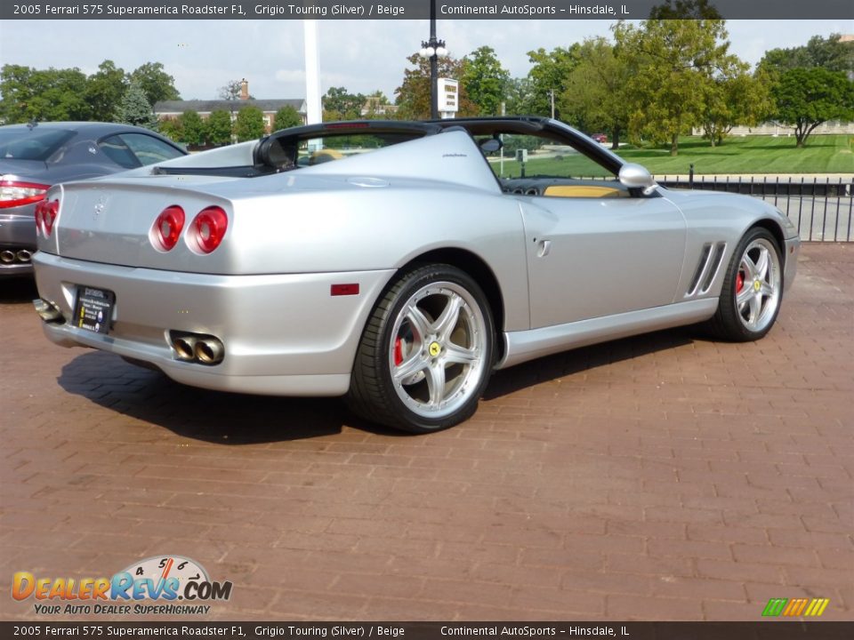 Grigio Touring (Silver) 2005 Ferrari 575 Superamerica Roadster F1 Photo #6