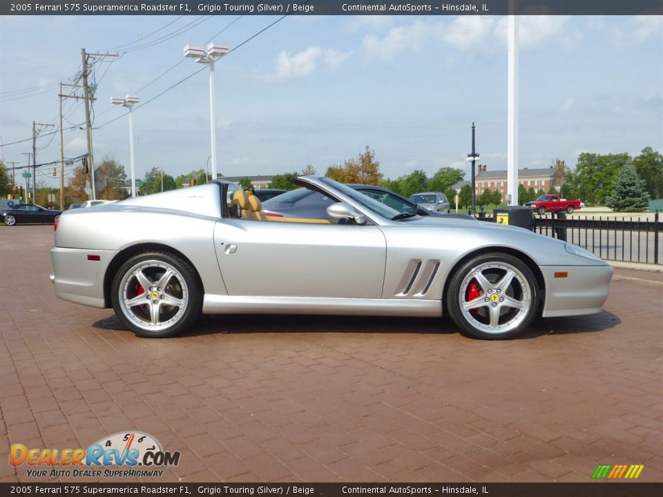 Grigio Touring (Silver) 2005 Ferrari 575 Superamerica Roadster F1 Photo #7