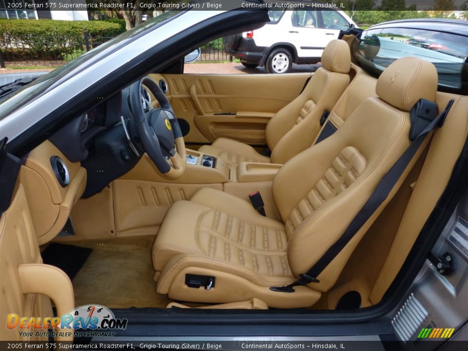Front Seat of 2005 Ferrari 575 Superamerica Roadster F1 Photo #16
