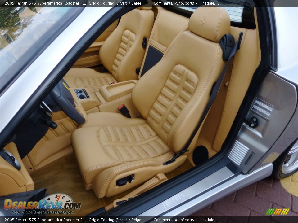 Front Seat of 2005 Ferrari 575 Superamerica Roadster F1 Photo #17