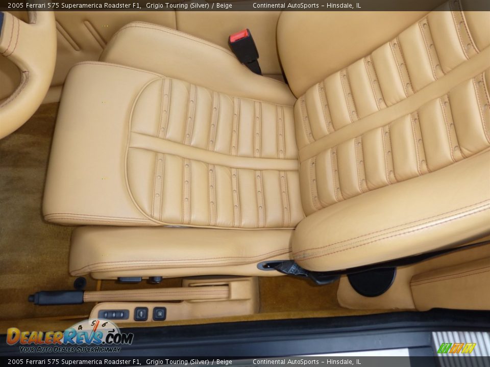 Front Seat of 2005 Ferrari 575 Superamerica Roadster F1 Photo #18