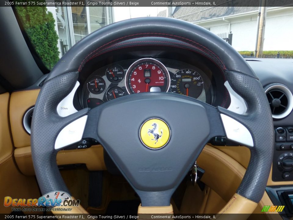 2005 Ferrari 575 Superamerica Roadster F1 Steering Wheel Photo #19