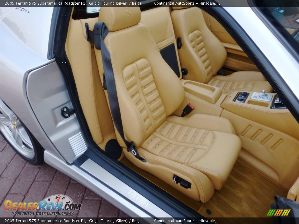 Front Seat of 2005 Ferrari 575 Superamerica Roadster F1 Photo #25