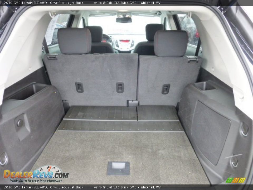 2010 GMC Terrain SLE AWD Onyx Black / Jet Black Photo #12