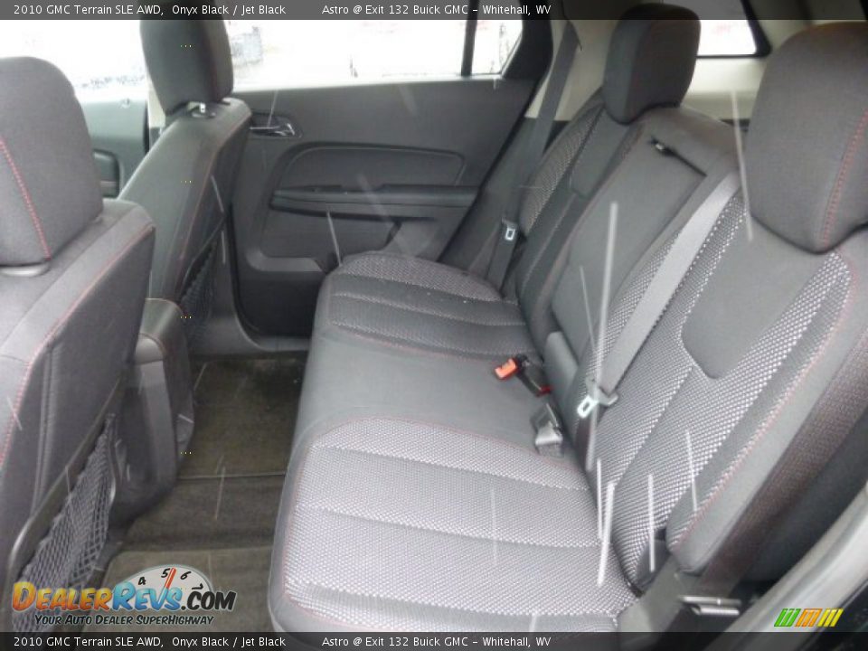 2010 GMC Terrain SLE AWD Onyx Black / Jet Black Photo #13