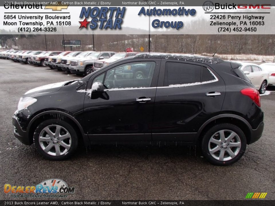 2013 Buick Encore Leather AWD Carbon Black Metallic / Ebony Photo #1