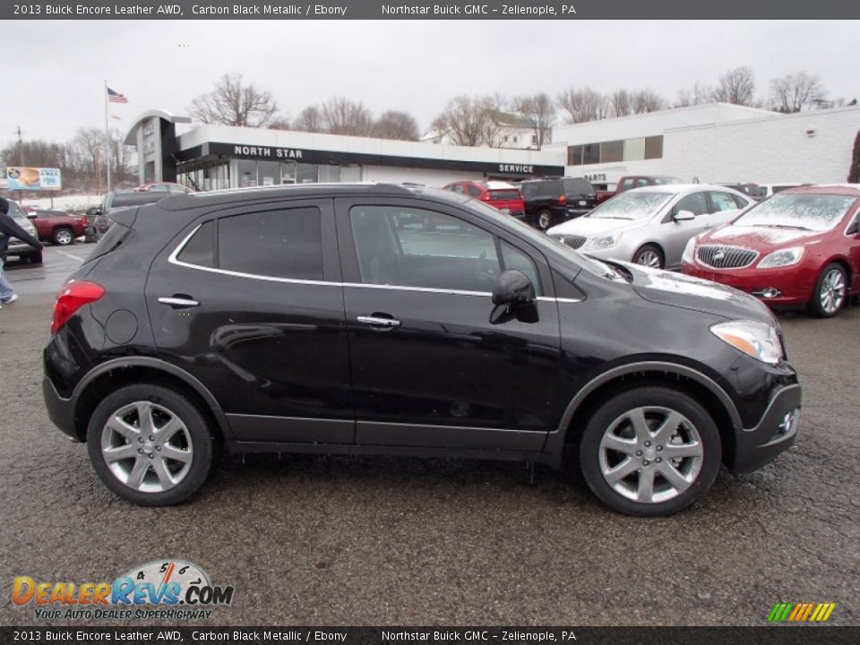 2013 Buick Encore Leather AWD Carbon Black Metallic / Ebony Photo #5