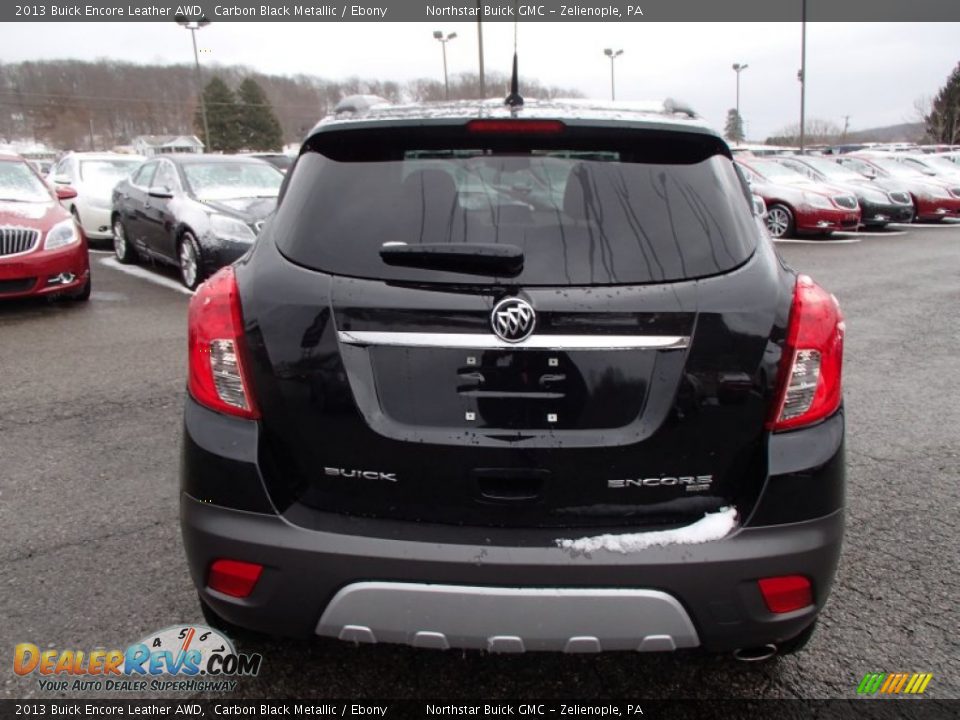 2013 Buick Encore Leather AWD Carbon Black Metallic / Ebony Photo #7