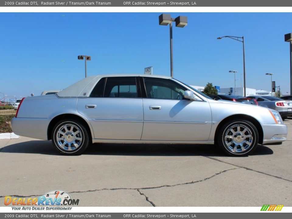 Radiant Silver 2009 Cadillac DTS  Photo #7