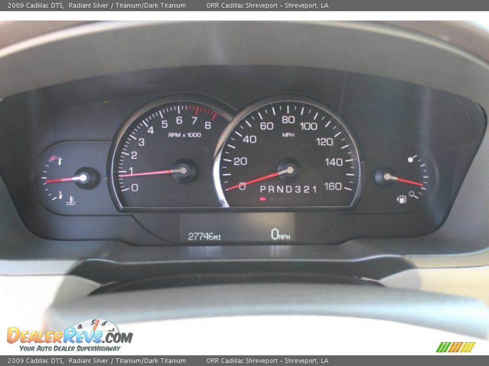 2009 Cadillac DTS  Gauges Photo #14