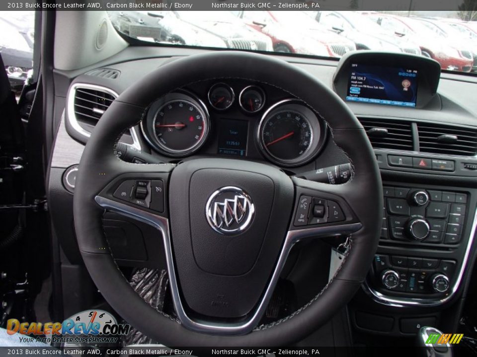 2013 Buick Encore Leather AWD Steering Wheel Photo #18