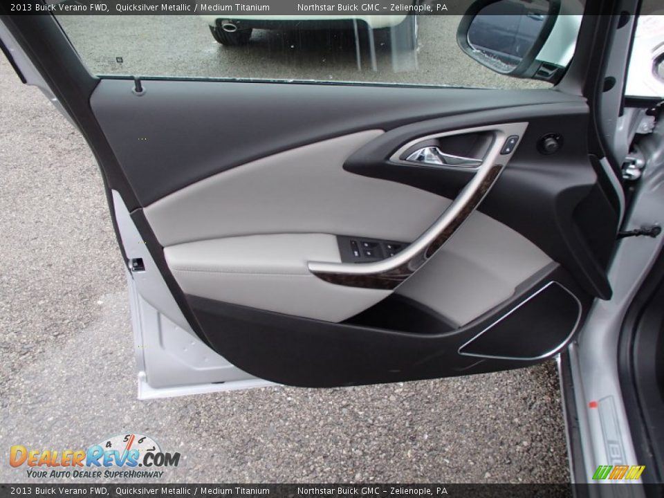 2013 Buick Verano FWD Quicksilver Metallic / Medium Titanium Photo #12