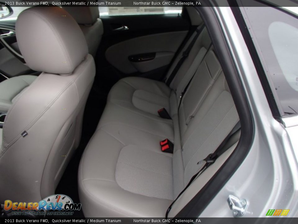 2013 Buick Verano FWD Quicksilver Metallic / Medium Titanium Photo #13