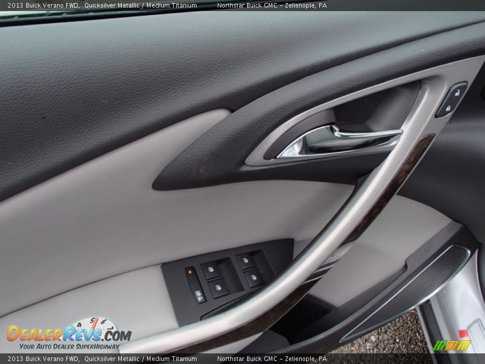 2013 Buick Verano FWD Quicksilver Metallic / Medium Titanium Photo #15