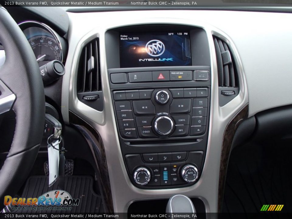 2013 Buick Verano FWD Quicksilver Metallic / Medium Titanium Photo #16