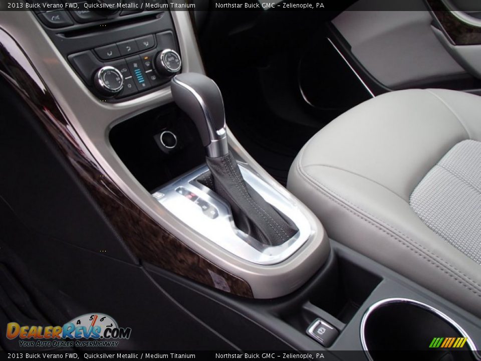 2013 Buick Verano FWD Quicksilver Metallic / Medium Titanium Photo #17