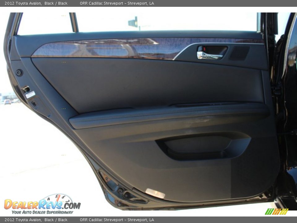 2012 Toyota Avalon Black / Black Photo #18