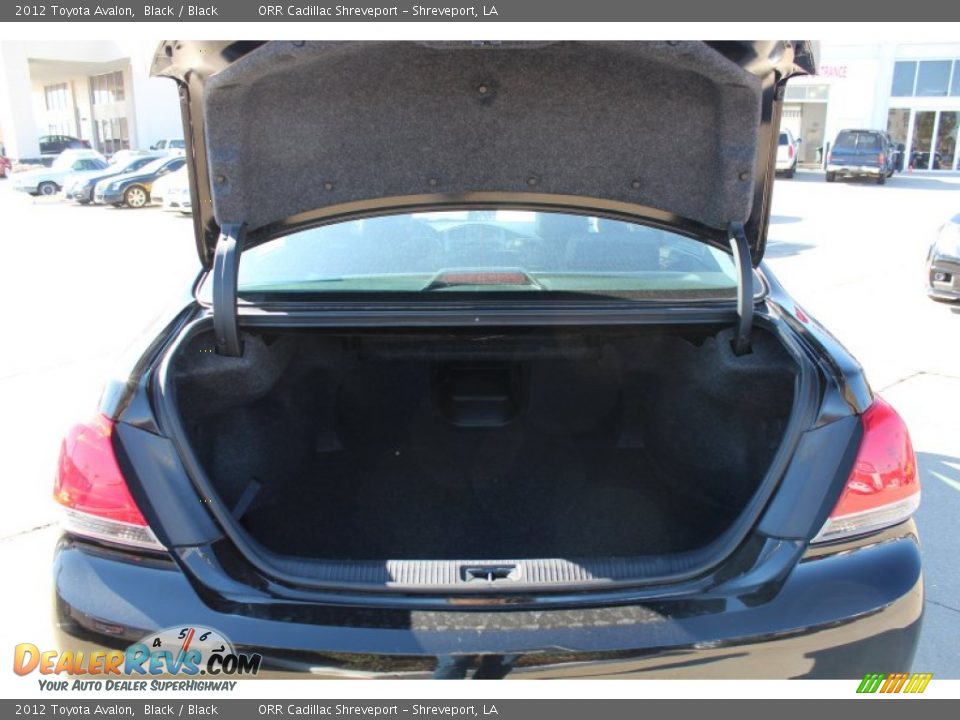 2012 Toyota Avalon Black / Black Photo #22