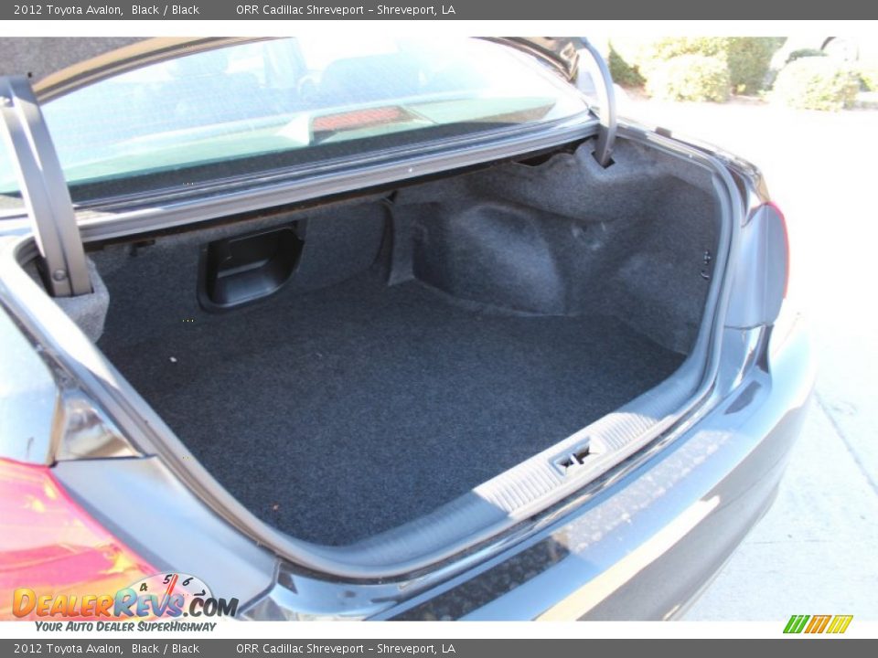 2012 Toyota Avalon Black / Black Photo #23