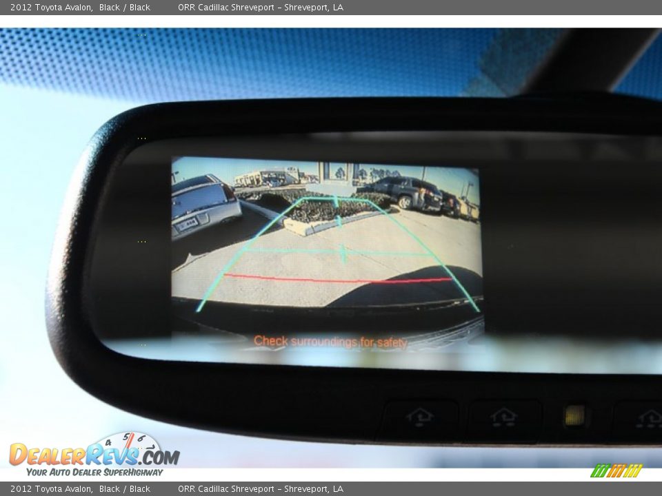 2012 Toyota Avalon Black / Black Photo #25