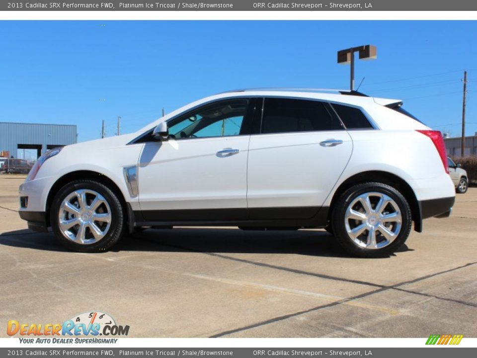 2013 Cadillac SRX Performance FWD Platinum Ice Tricoat / Shale/Brownstone Photo #5