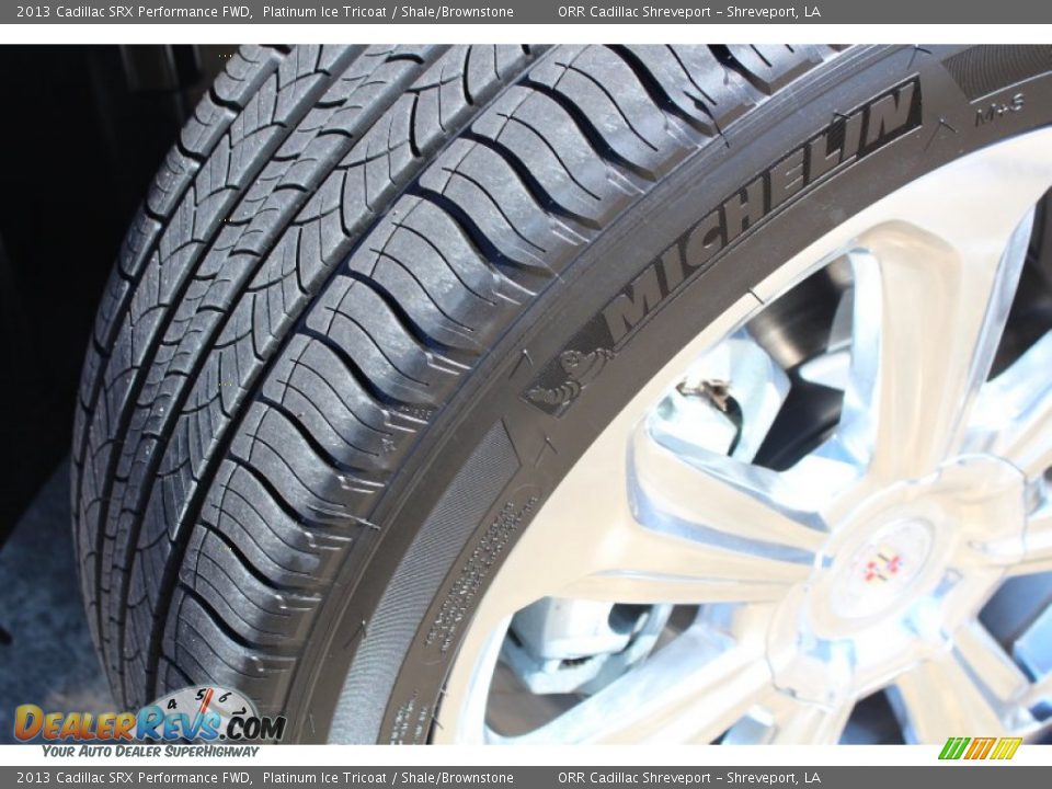 2013 Cadillac SRX Performance FWD Platinum Ice Tricoat / Shale/Brownstone Photo #11
