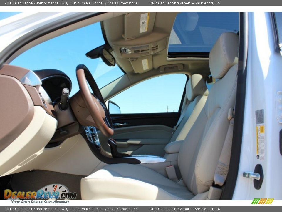2013 Cadillac SRX Performance FWD Platinum Ice Tricoat / Shale/Brownstone Photo #16