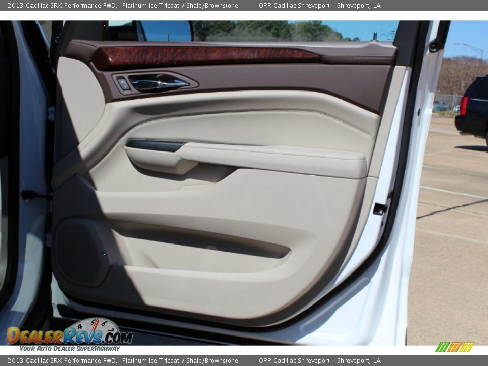 2013 Cadillac SRX Performance FWD Platinum Ice Tricoat / Shale/Brownstone Photo #17