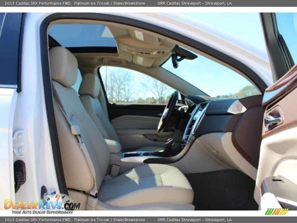 2013 Cadillac SRX Performance FWD Platinum Ice Tricoat / Shale/Brownstone Photo #18