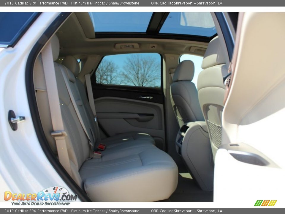 2013 Cadillac SRX Performance FWD Platinum Ice Tricoat / Shale/Brownstone Photo #22