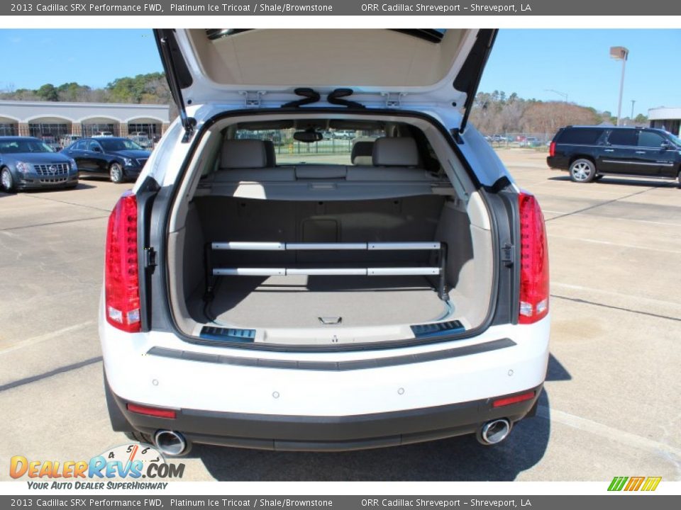 2013 Cadillac SRX Performance FWD Platinum Ice Tricoat / Shale/Brownstone Photo #23