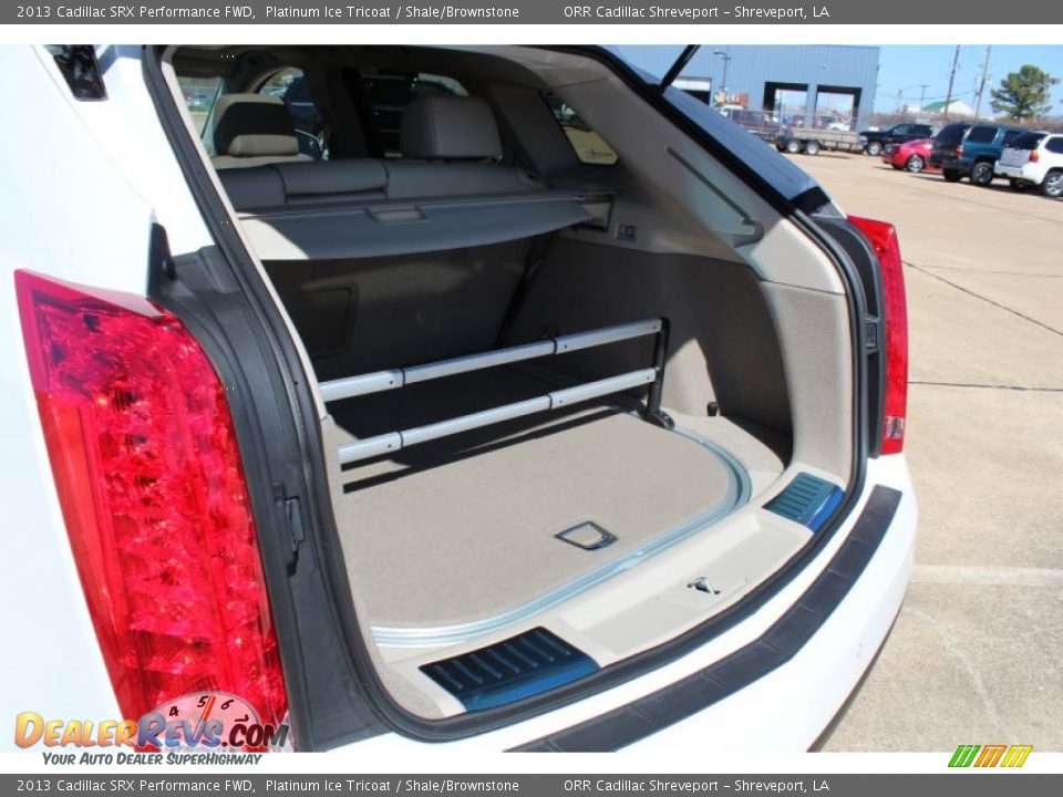 2013 Cadillac SRX Performance FWD Platinum Ice Tricoat / Shale/Brownstone Photo #24