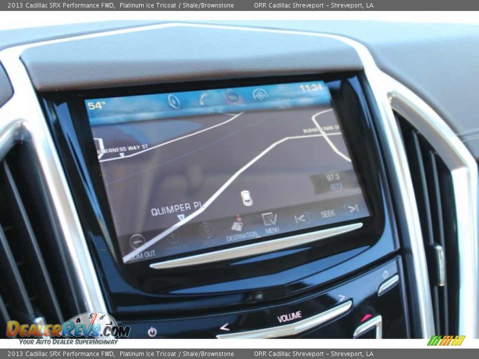 2013 Cadillac SRX Performance FWD Platinum Ice Tricoat / Shale/Brownstone Photo #26