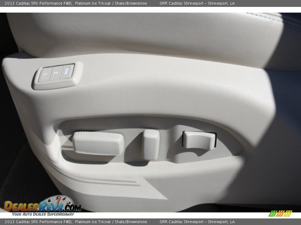 2013 Cadillac SRX Performance FWD Platinum Ice Tricoat / Shale/Brownstone Photo #28