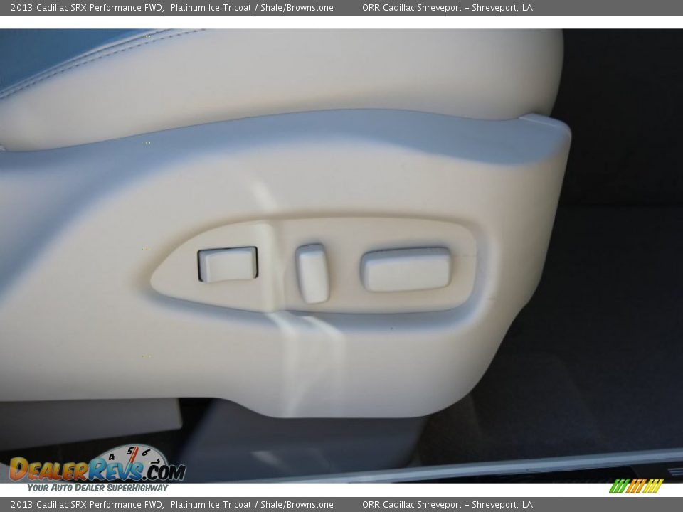 2013 Cadillac SRX Performance FWD Platinum Ice Tricoat / Shale/Brownstone Photo #29
