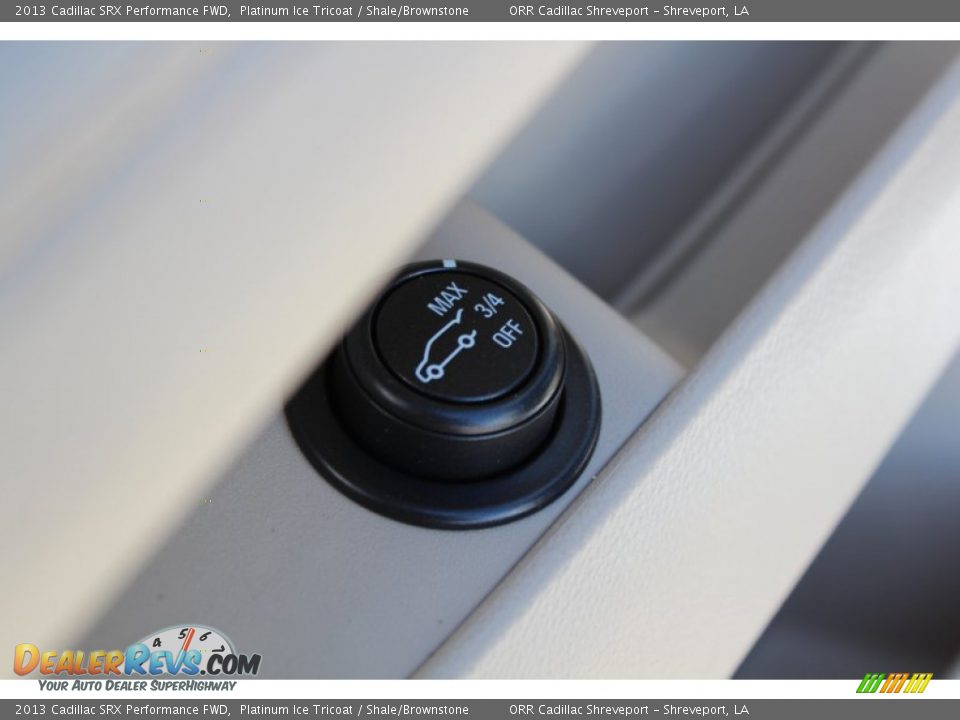 2013 Cadillac SRX Performance FWD Platinum Ice Tricoat / Shale/Brownstone Photo #31