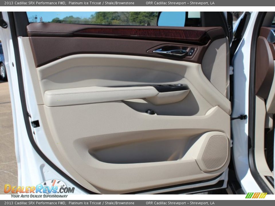 2013 Cadillac SRX Performance FWD Platinum Ice Tricoat / Shale/Brownstone Photo #14