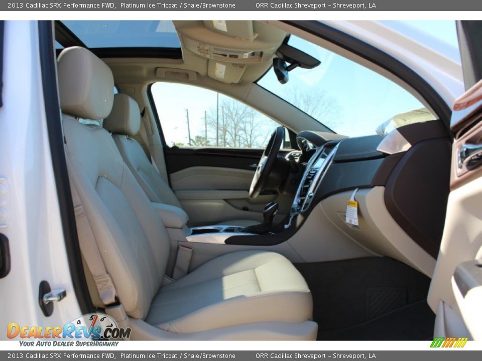 2013 Cadillac SRX Performance FWD Platinum Ice Tricoat / Shale/Brownstone Photo #17